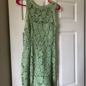 Lime green cocktail dress small